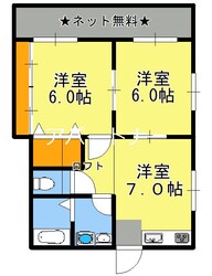 アーヴァンみらいの物件間取画像